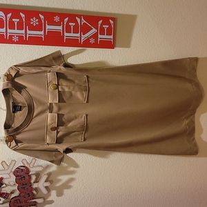 Sporty Military inspired dress